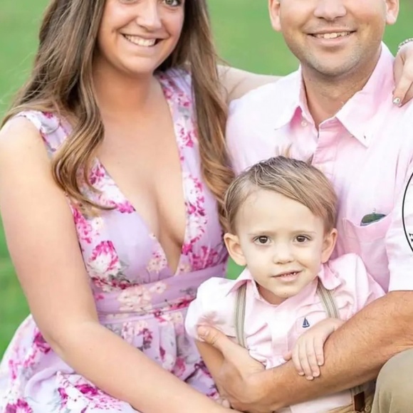 NWT Lavender Roses Flowy Maxi Dress - Picture 5 of 12